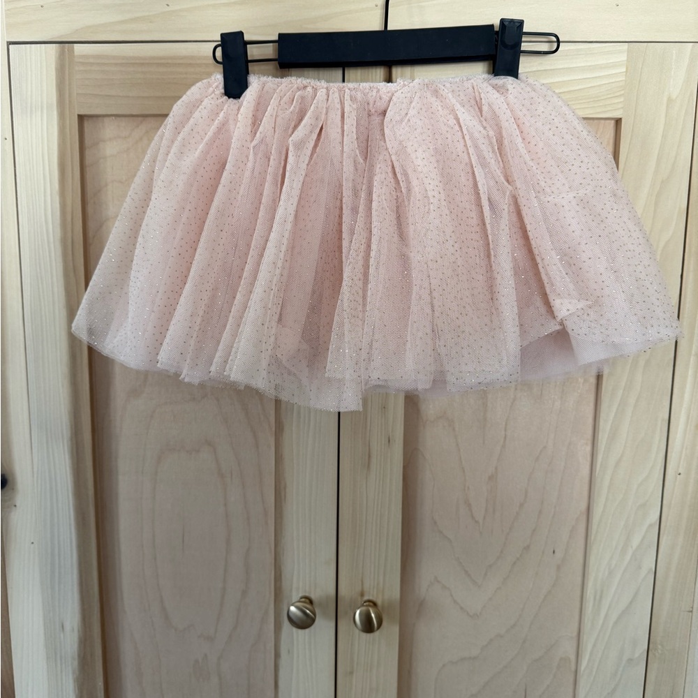Mimi & Lula Pink Tulle Skirt with Glitter Accents - Picture 3 of 4